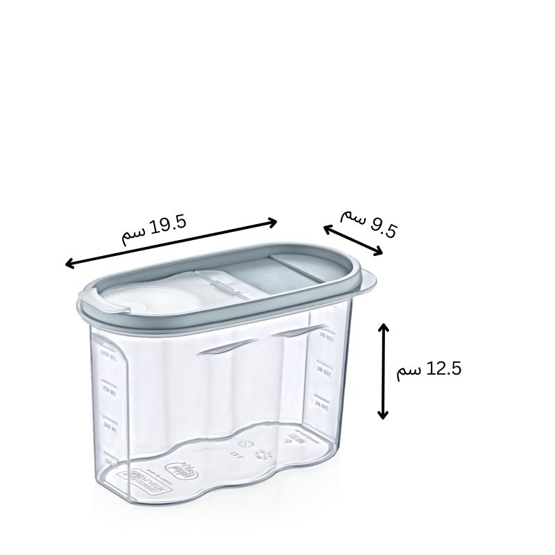 علبة فريزا بيضاوي 1.2 لتر Berry