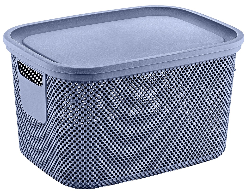 سلة مع غطاء 18 لتر Nickel