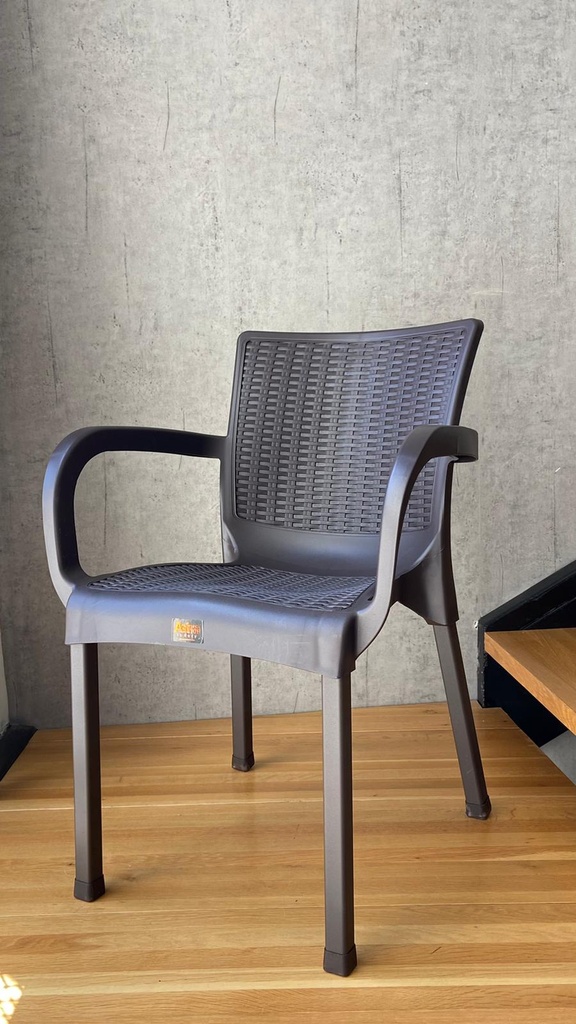 كرسي رتان مع يد المنيوم Orkide ASTRA