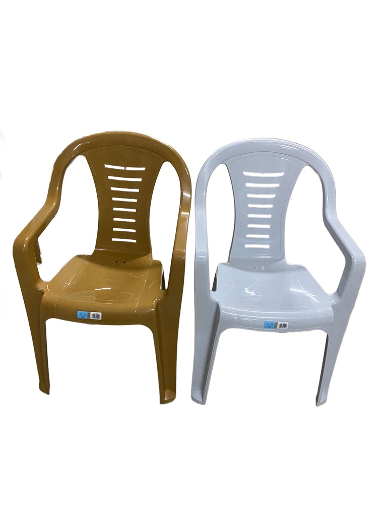 كرسي بلاستيك مع يد العجولي