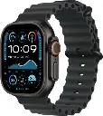 Apple Watch Ultra 2 49mm GPS + Cellular Black Titanium Case With Black Ocean Band One Size