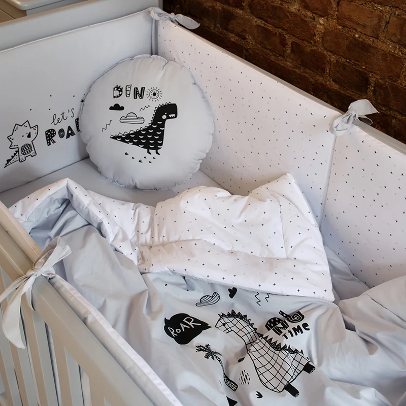 BEDDING SET DINO LONG 80*70*130