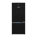 BEKO Refrigerator Bottom Mount RCNE592PB Gross: 590 Ltr./Net: 509 Ltr. Piano Black