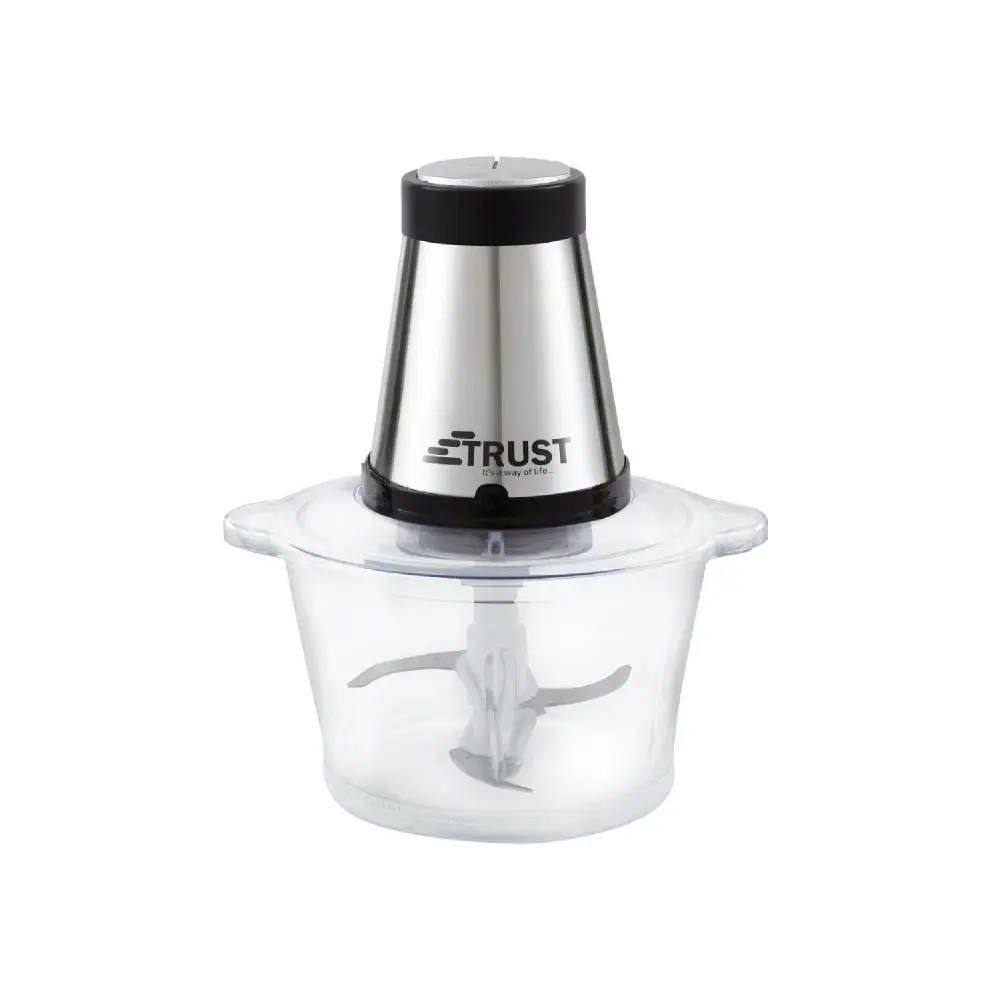 Trust Chopper Glass 210-06510 300W Stainless & Black