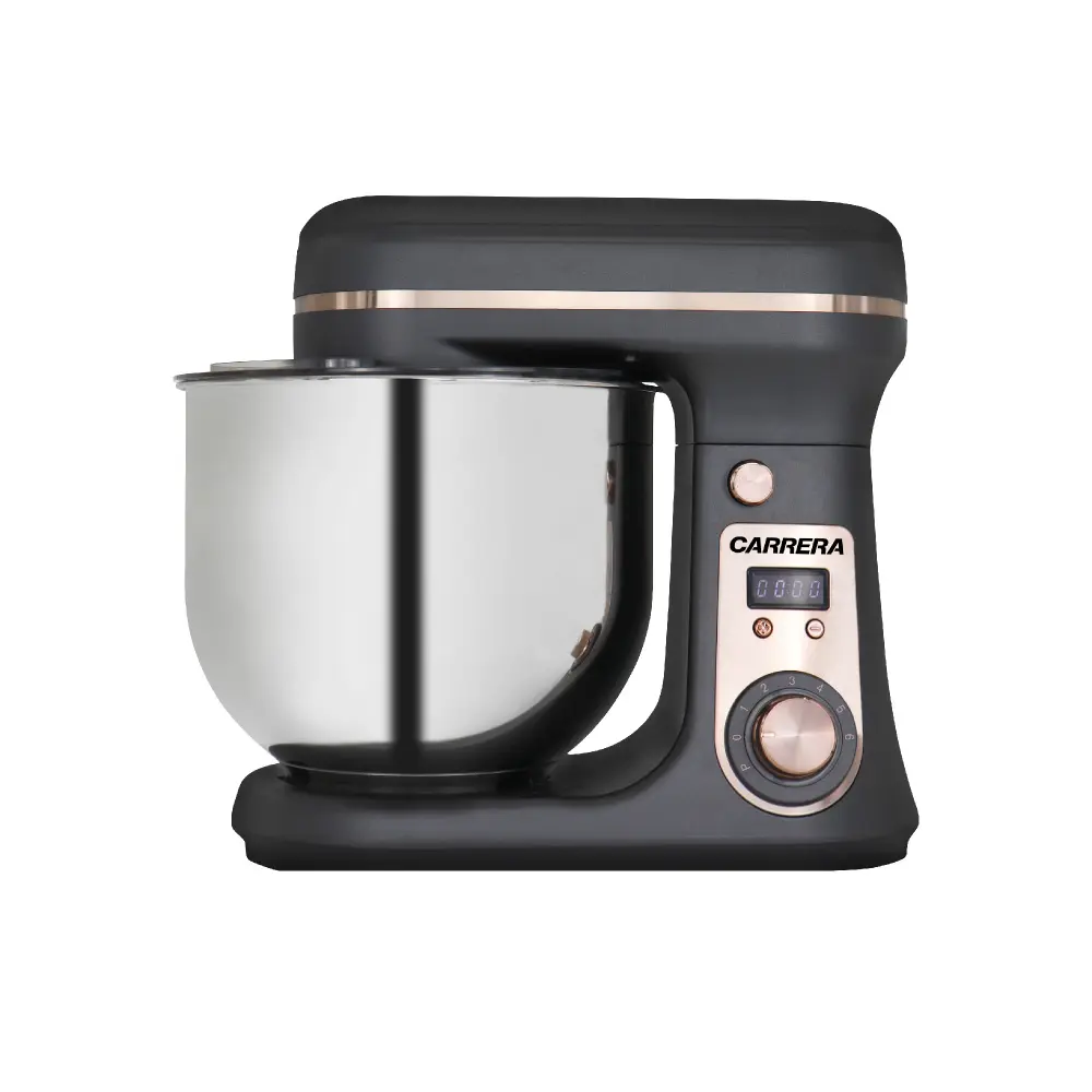 Carrera Stand Mixer CA-SM06RG 800W Grey/ Rose Gold 6L Bowl Capacity