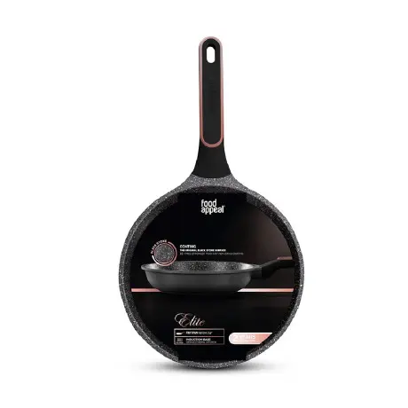 Food Appeal Pan ELITE 7290115624052 28 cm Black