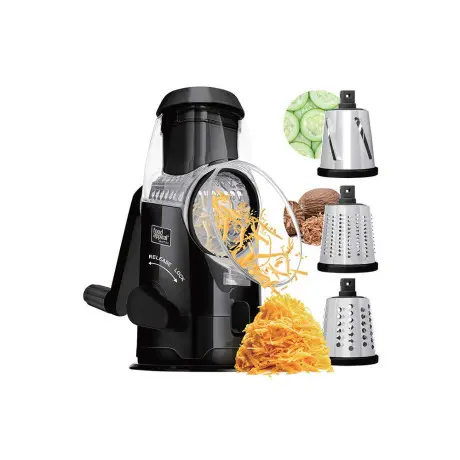 Food Appeal Grate & Slice 7290119833986 3 in 1 Black