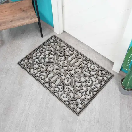 Well Mat Door 19492053 Brown 60 X 90 CM