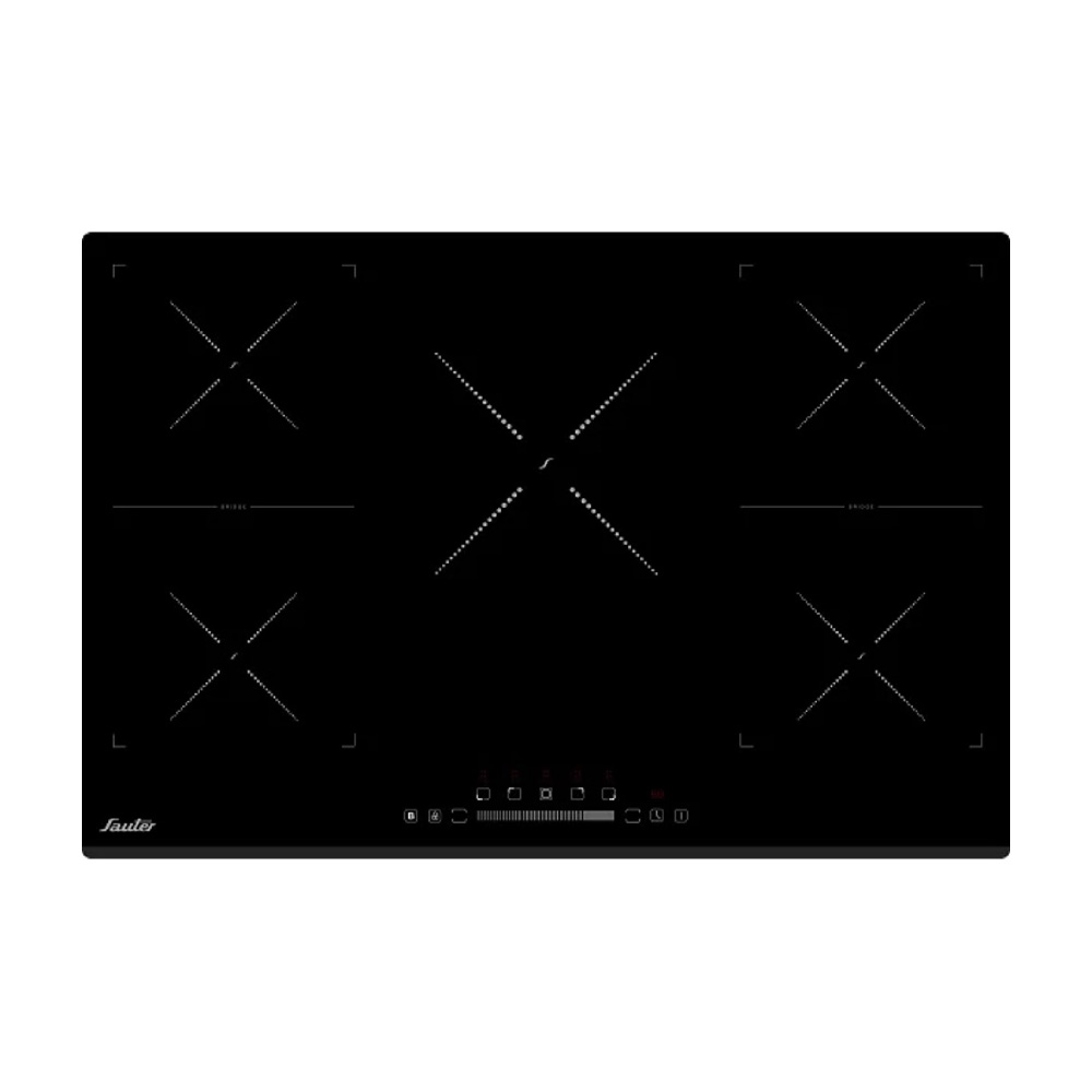 Sauter Hob Built in Induction SHI6850 77 cm Black