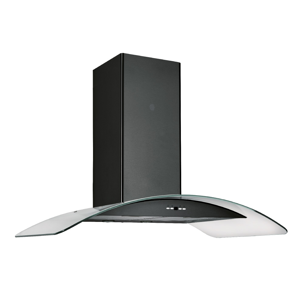Firegas Hi-Tech Hood Wall Mount FGH-3190B 90cm Black