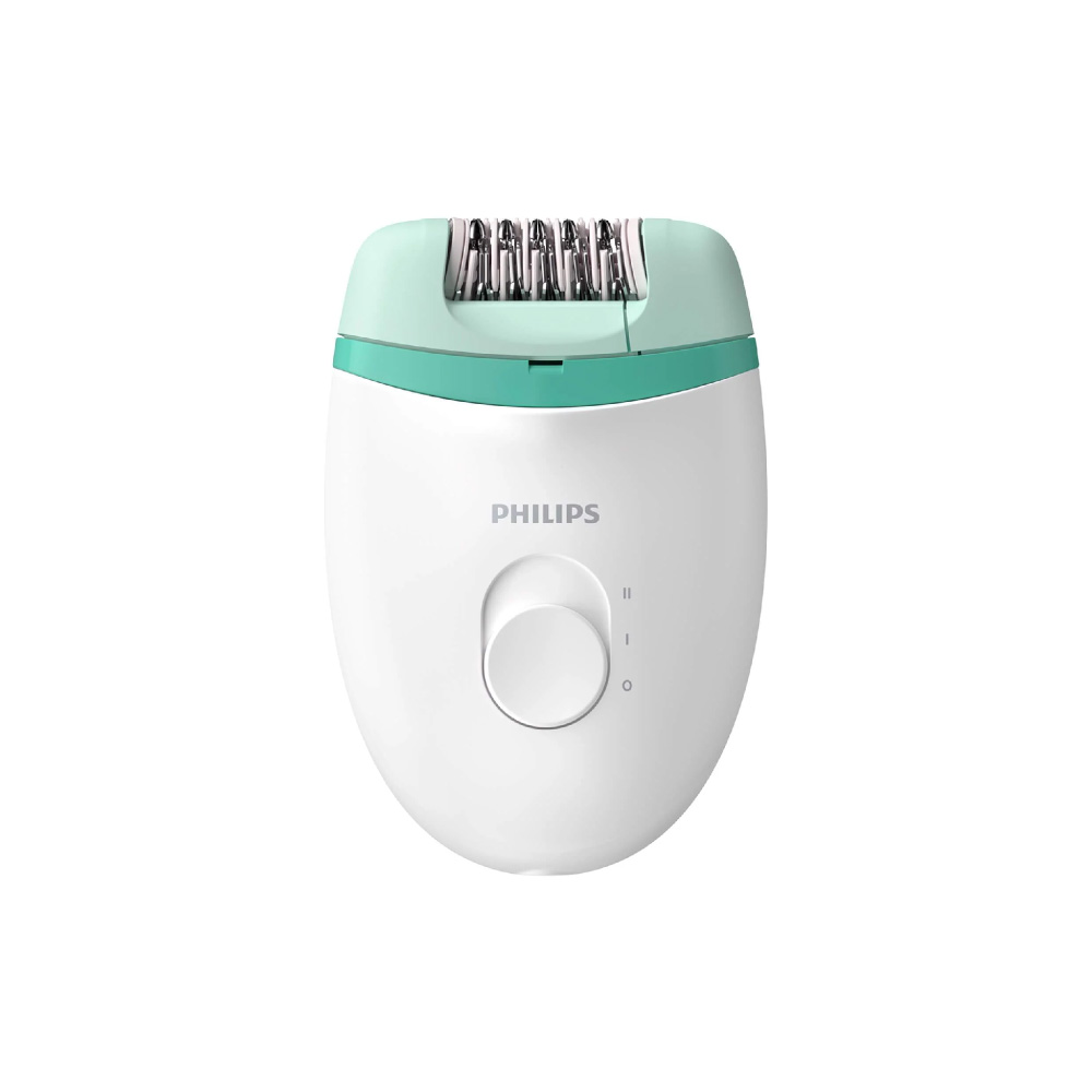 Philips Epilator BRE224/00 White & Green 2 speed settings