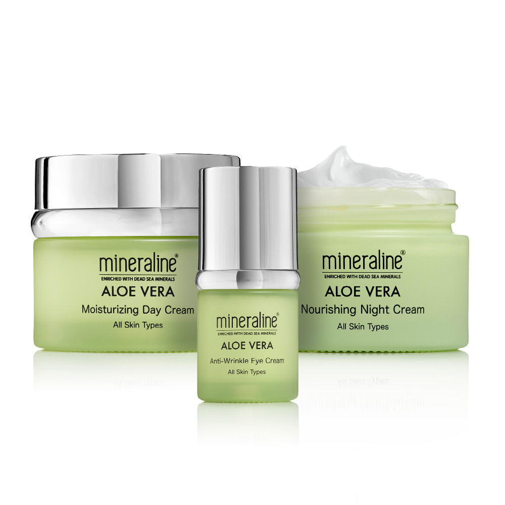 Mineraline Package 3 Aloe Vera Hydration Set