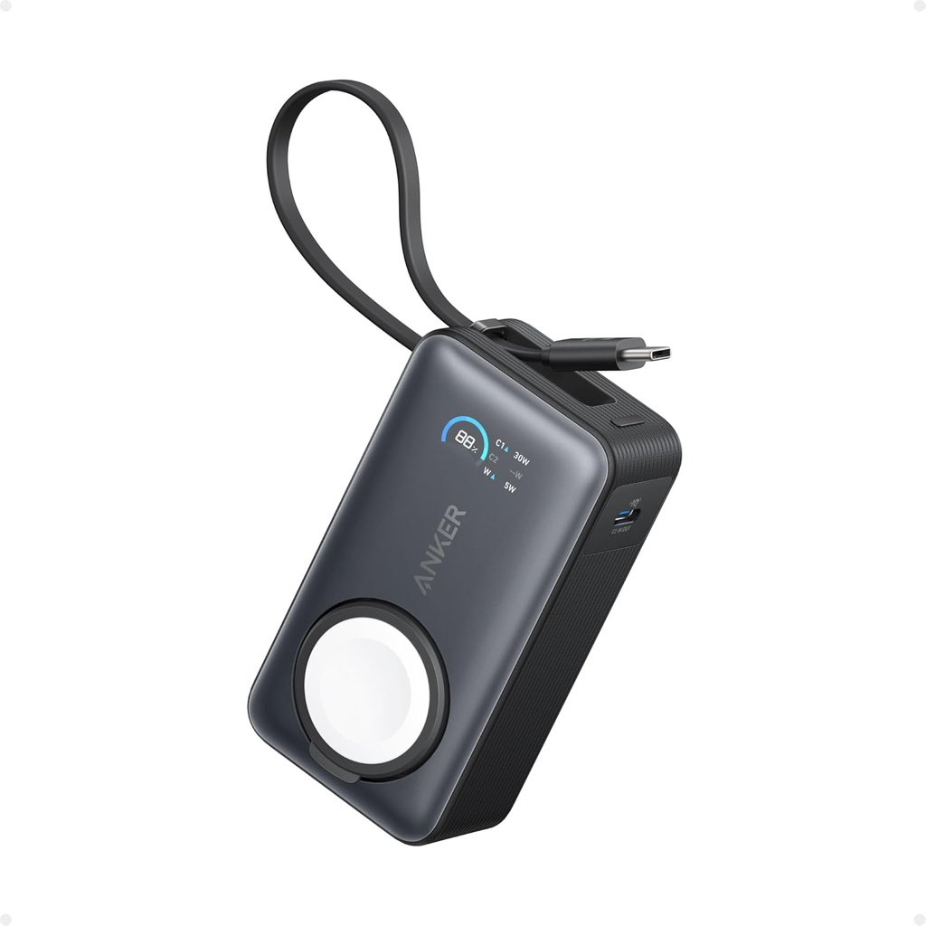 Anker MagGo Power Bank 10K 35W For Apple Watch USB C