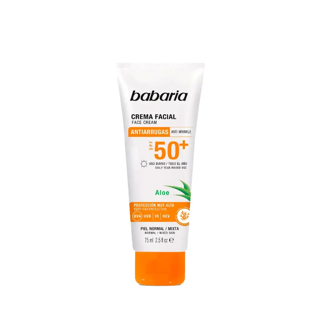 BABARIA SPF FLUIDO FACIAL SENSITIVE 50+