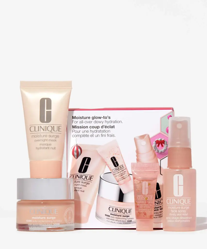 CLINIQUE MOISTURE GLOW-TO'S SET 3PCS