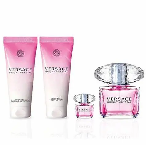 VERSACE BRIGHT CRYSTAL SET 4 PCS