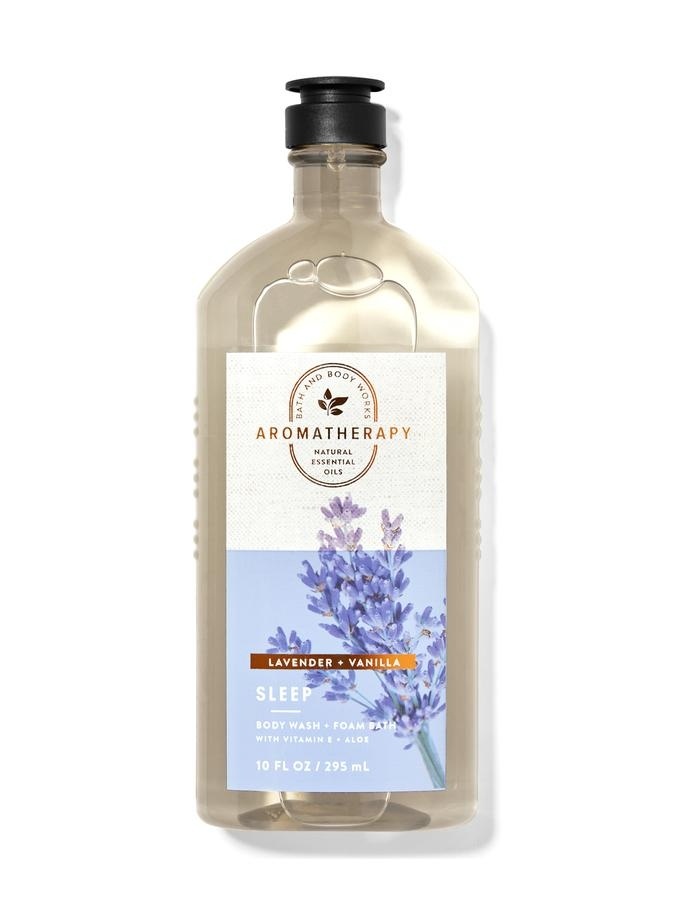 BATH&BODYLAVENDER + VANILLA  BODY WASH