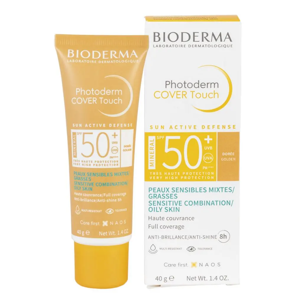 BIODERMA PHOTODERM COVER TOUCH TENTED GOLD