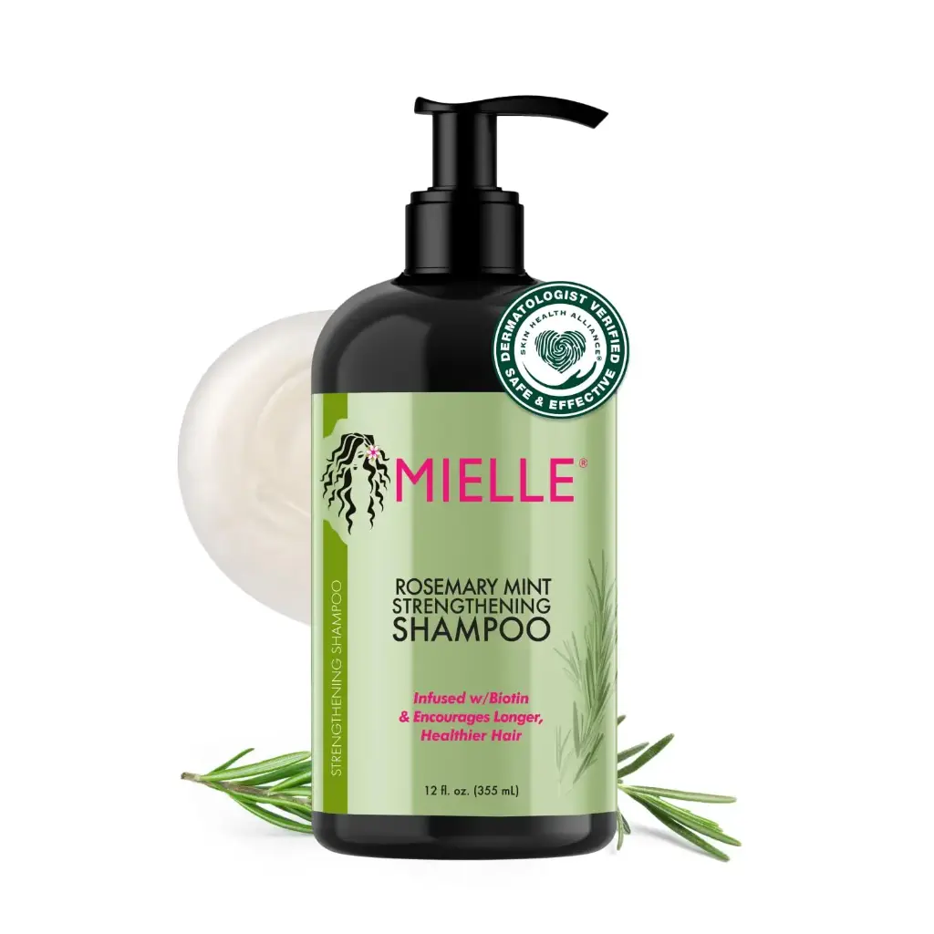 MIELLE ROSMARY MINT SCALP &HAIR STRENGTHENING SHAMPOO