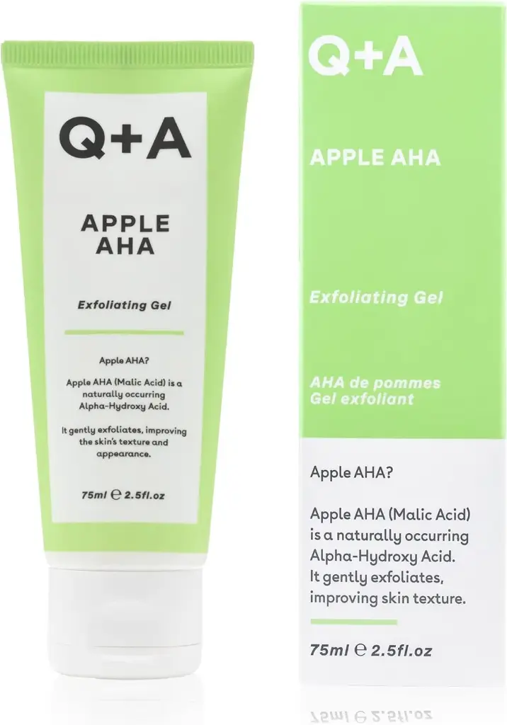 Q+A APPLE AHA EXFOLIATING GEL 75ML