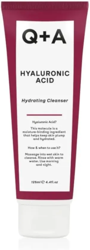 Q+A HYALURONIC ACID HYDRATING CLEANSER 125ML