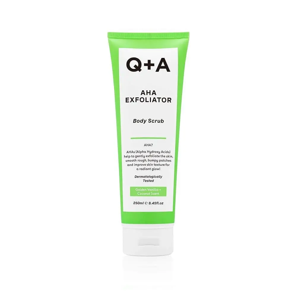 Q+A AHA EXFOLIATOR BODY SCRUB 250ML