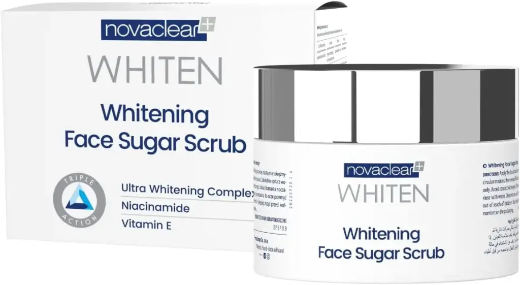 NOVACLEAR WHITENING FACE SUGAR SCRUB