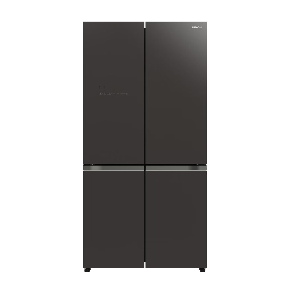 Hitachi Refrigerator 4 Door R-WB640VRS1-P GMG N:569L Gray Glass 