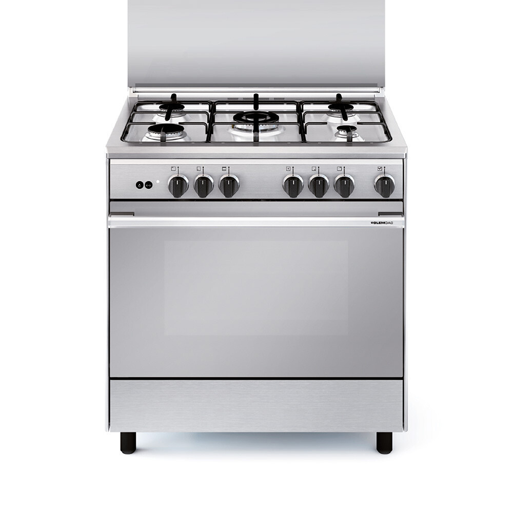 Glem Gas Oven Free Standing UN8612GI FSG 80*60cm Inox 