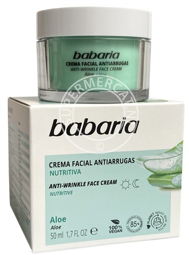 [000560000] BABARIA CREME FACIAL NUTRITIVA ANTI-WRINKLE