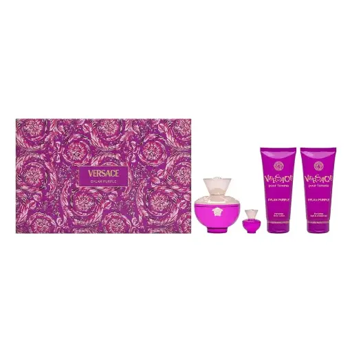 [003200031] VERCACE DYLAN PURPLE 4 PCS