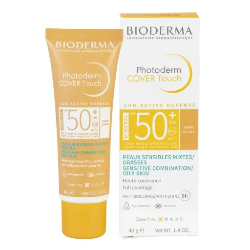 [009005006] BIODERMA PHOTODERM COVER TOUCH TENTED GOLD