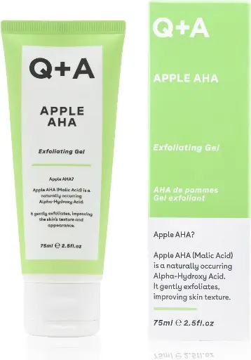 [012002330] Q+A APPLE AHA EXFOLIATING GEL 75ML