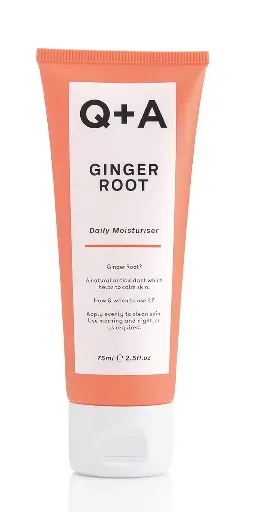 [012002331] Q+A GINGER ROOL DAILY MOISTURISER 75ML