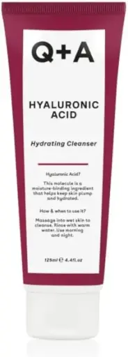 [012002333] Q+A HYALURONIC ACID HYDRATING CLEANSER 125ML