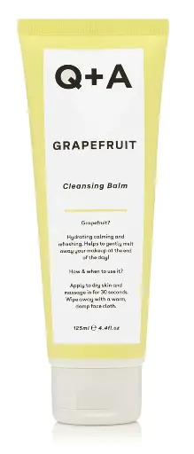 [012002334] Q+A GRAPEFRUIT CLEANSING BALM 125ML