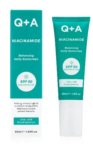 [012002357] Q+A NIACINAMIDE BALANCING DAILY SUNSCREEN 50ML