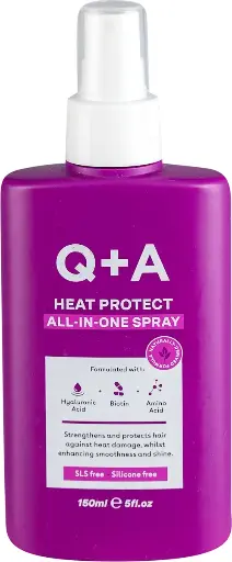 [012002364] Q+A HEAT PROTECT SPRAY