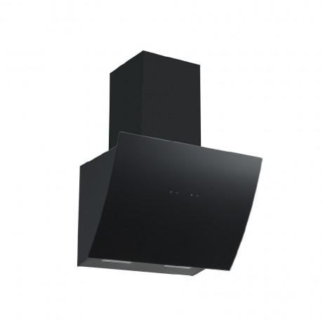 [107-071-0039-0002] Firegas Proline Hood Wall Mount FGP-6000HB 60 cm Black Glass