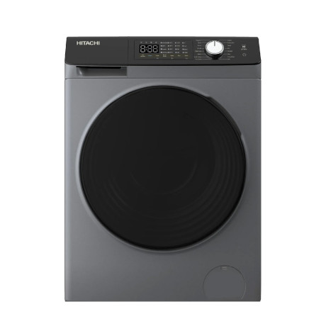 [107-650-0073-0002] Hitachi Washer Front Load BD-904HVOS 9Kg Silver