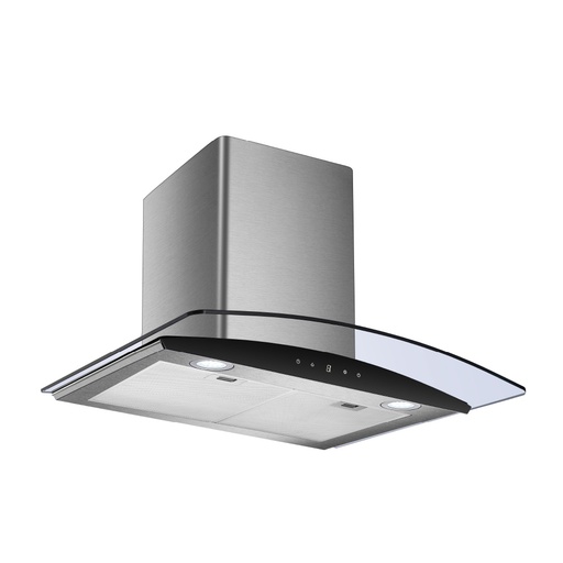 [107-171-0039-0020] Firegas Hitech Hood Wall Mount FGH-6990HG 60 cm Stainless Steel