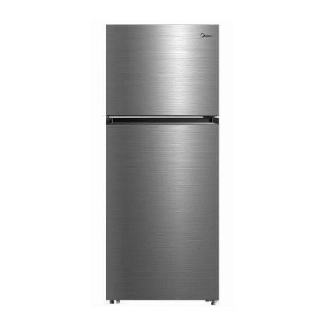 Midea Refrigerator Top Mount MDRT580MTE46PSD Gross: 411 Silver 
