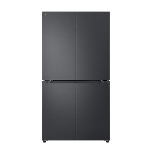 LG Refrigerator 4 Door GR-728B Gross: 665 Ltr./Net: 643 Ltr. Black Stainless Steel Multi AirFlow 