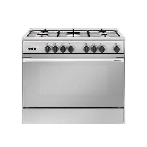 Glem Gas Oven Free Standing UN9612RI FSG 90*60cm Inox 