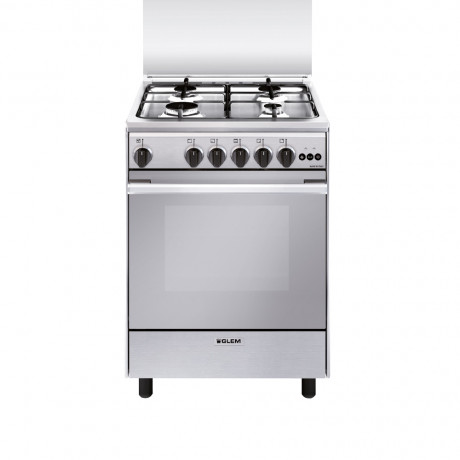 Glem Gas Oven Free Standing UN6613GI FSG 60*60cm Inox 