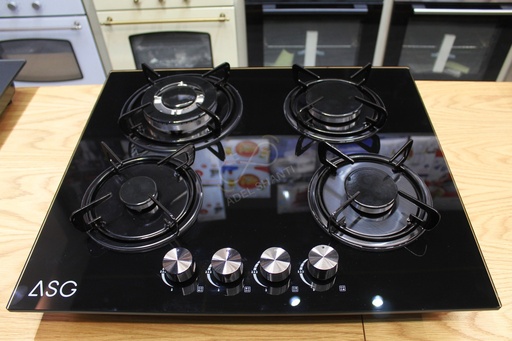 [ASG60S] طباخ ASG سلفر زجاج 60 سم