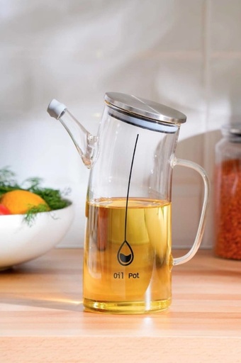 [ACAK190] ابريق زيت زجاج 1000 ML