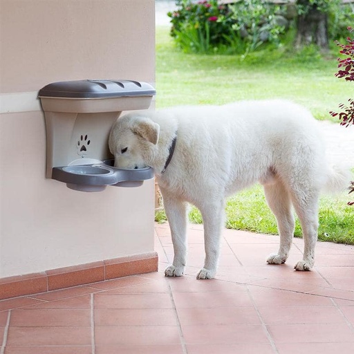 [BAMA19040] Pet food stand 48*27*42 gray