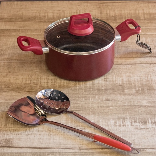 [CHEF9934] طنجرة جرانيت شيف 20 سم