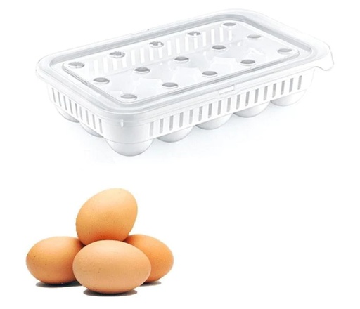 [HL021067] حافظة بيض 15 pcs